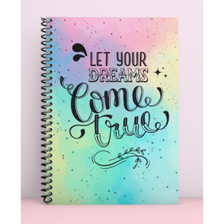 Caderno Colorido Sem Pauta 80Folhas Capa Dura - Caderno Folhas Coloridas em Oferta na Shopee