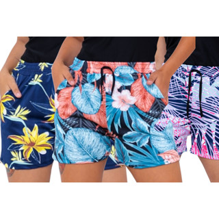 Short malha Crepe feminino treino verão academia yoga praia dormir revenda- Oferta