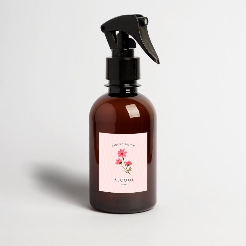 Frasco Âmbar Kids para Cuidado Pessoal 250ml