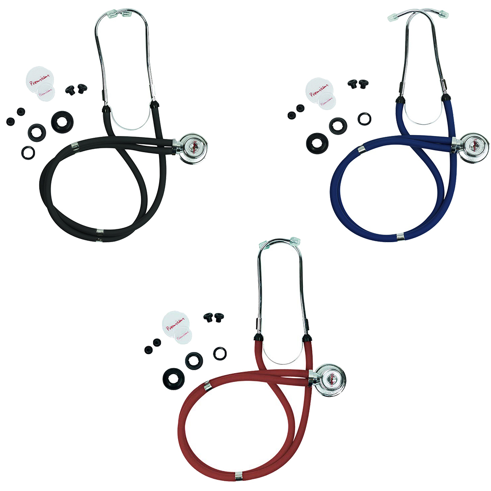 Estetoscópio Rappaport Tubo Duplo Médico Enfermagem Adulto Infantil Premium