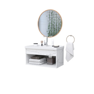Gabinete Banheiro 100% MDF - Zoff 63 cm
