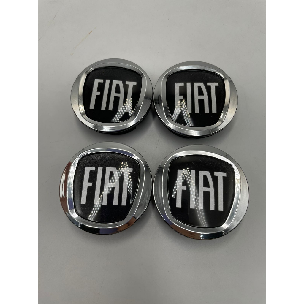 Jogo 4 Calota Centro Meio Roda Fiat Strada Adventure Kr R-24