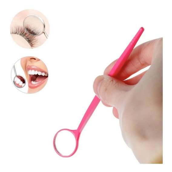 Espelho De Precisão Profissional Para Extensão De Cílios Dentista