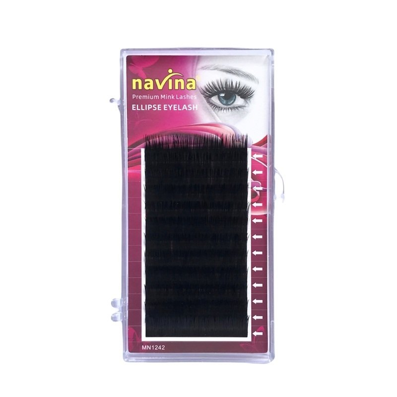 Cílios Fio a Fio Navina Mink Ellipse MIX Eyelash Para Extensão Profissional