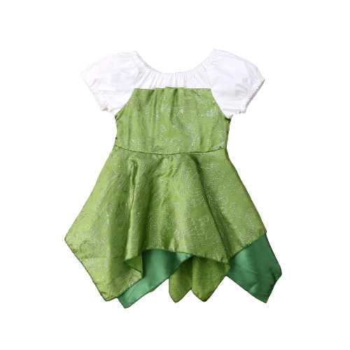 Vestido Fantasia Infantil Fada Tinker Bell Similar Sininho