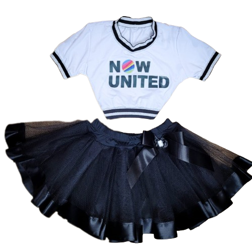 Conjunto Infantil Fantasia Similar Now United com Saia de Tule