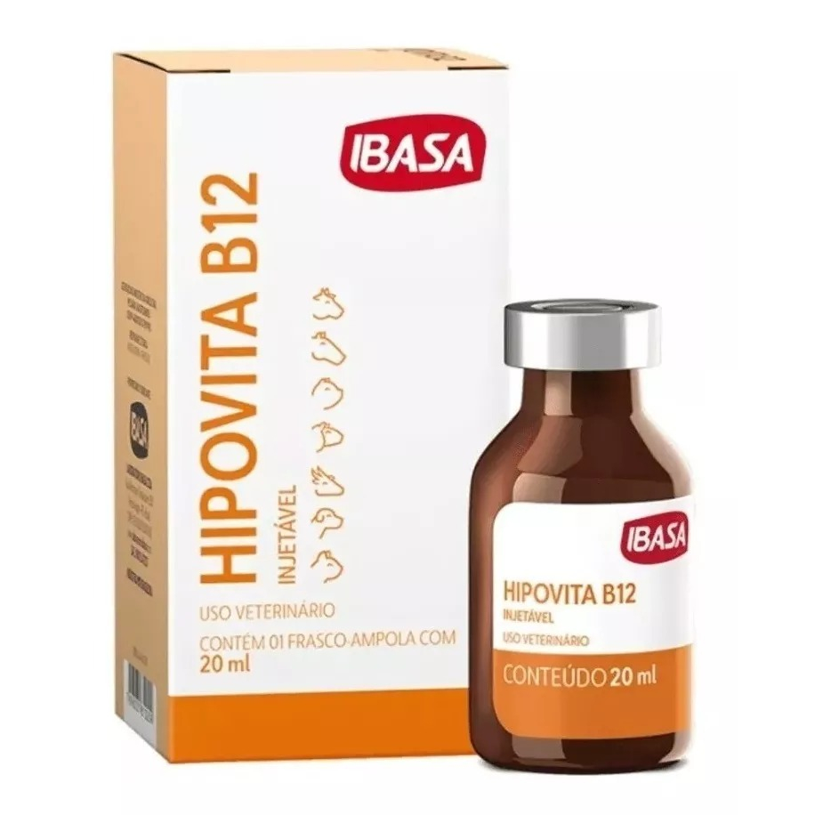 Hipovita B12 20ml - Ibasa em Oferta na Shopee