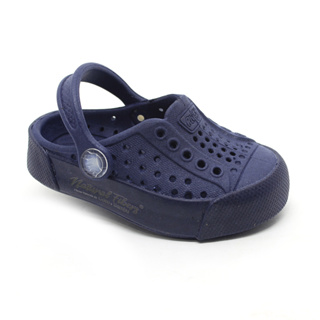 Sandália Babuche Infantil Plugt Fibras Naturais Coco Azul Marinho Confortável Leve Antiderrapante em Oferta na Shopee