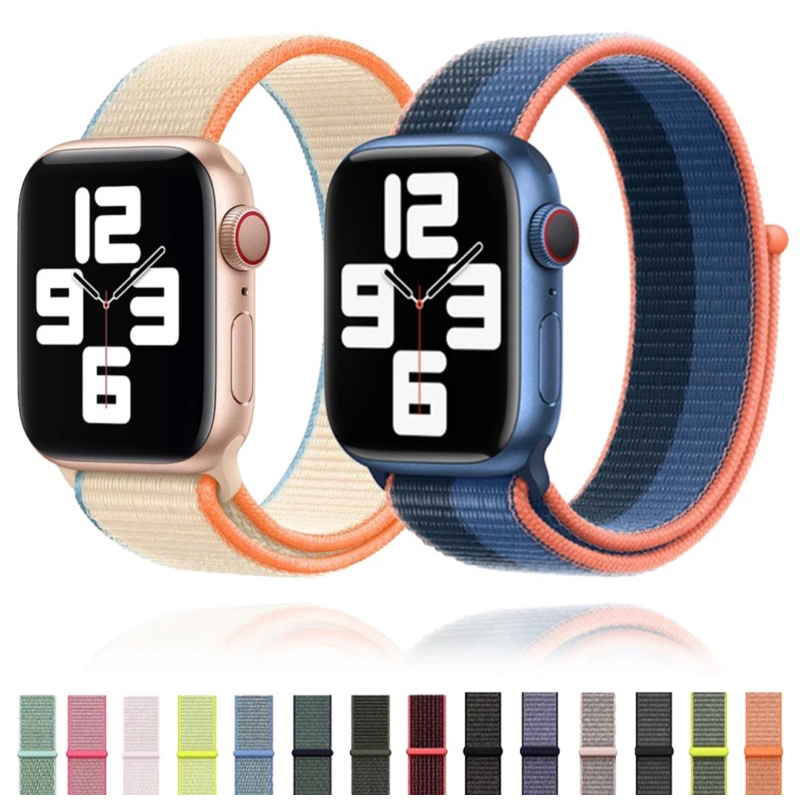 Pulseira One Nylon 38 40 41 42 44 45 49mm para RELOGIO ultra iwatch 7 8 X7 X8 T500 Iwo 12 13 16 W26 em Oferta na Shopee