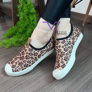 Tênis Meia feminino Casual Iate Calce Fácil