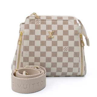 Bolsa Feminina 3 Zíper Transversal Pequena