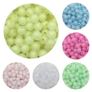 Bola Fosca com Miolo Furo Passante Para Bijuterias e Artesanato 10mm 100 unidades