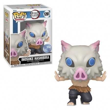 FUNKO POP ANIMATION DEMON SLAYER: INOSUKE HASHIBIRA EXCLUSIVO 1261 NOVO ORIGINAL em Oferta na Shopee