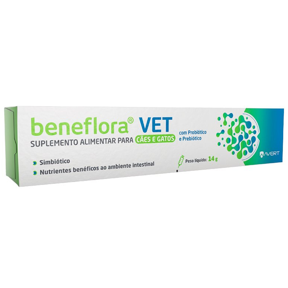 Beneflora Vet Suplemento Alimentar Para Cães e Gatos Avert 14g em Oferta na Shopee