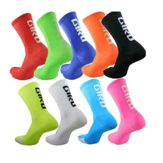 Meia Giro de Ciclismo meias esportivas Unissex Respiráveis Para Corrida/Atividades Ao Ar Livre - par em Oferta na Shopee