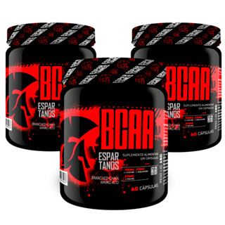 Combo 3x BCAA 3:1:1 - 60 cápsulas - Espartanos Nutrition