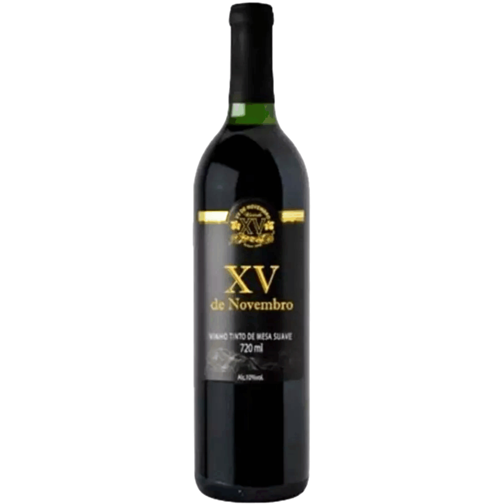 Vinho Tinto Suave Bordô 720ml - Xv de Novembro