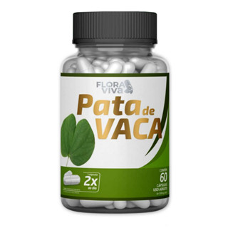 2 Pata de Vaca 60cap Pura Natural - Legítima 500mg (Total 120caps)