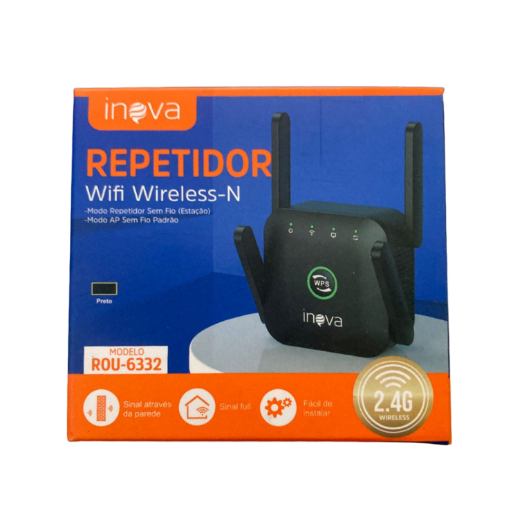 Repetidor De Sinal Wifi Inova ( ROU-6332 )