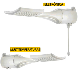 Chuveiro Loren Shower Ultra Multitemperaturas Sem Haste E Eletrônica Com Haste Lorenzetti 110V-220V em Oferta na Shopee