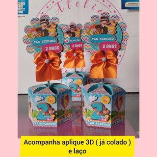 Centro de mesa Personalizados mundo bita centro de mesa personalizado