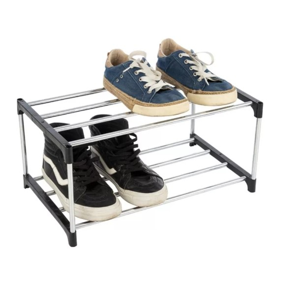 Sapateira Multiuso 4 Pares Organizador Para Calçados 2 Andar - Envio Já