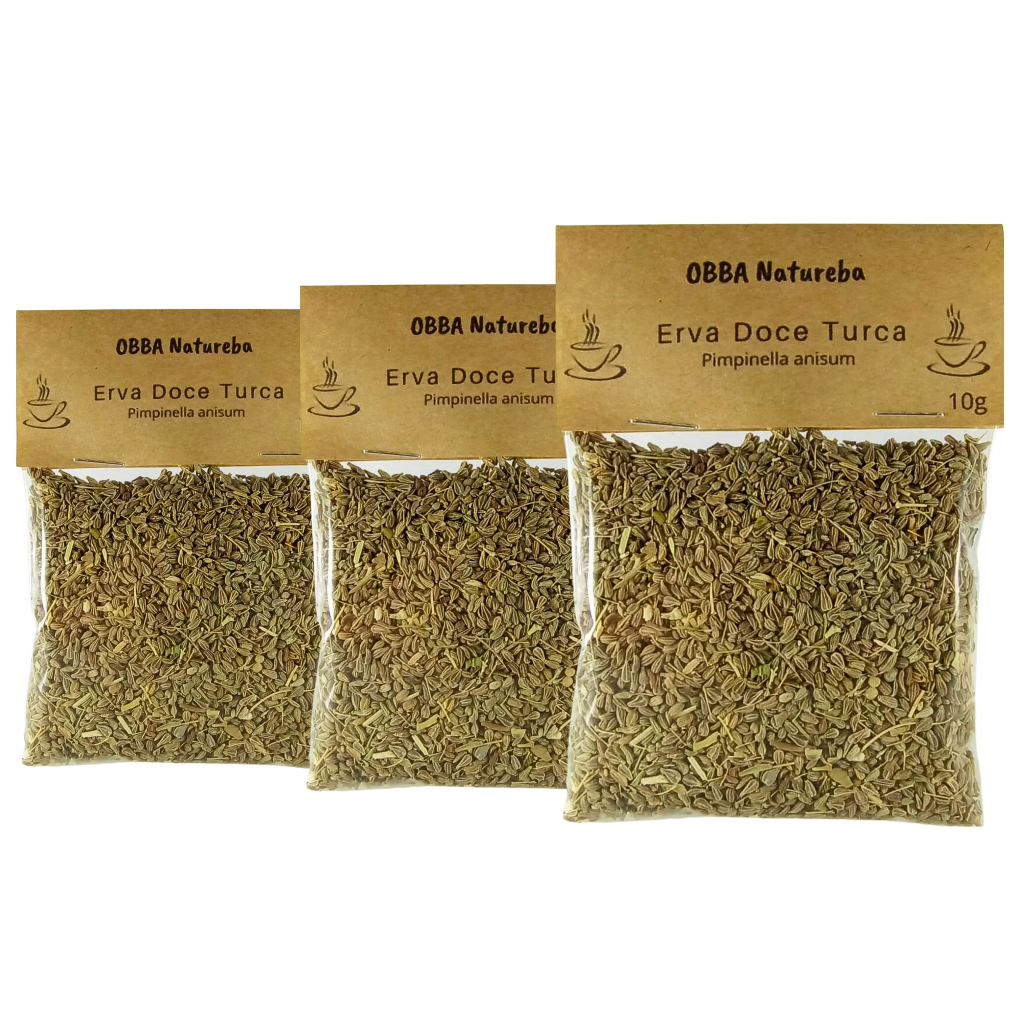 Leve 3 Chá de Erva Doce | Pura Erva-Doce-de-Cabeça Natural