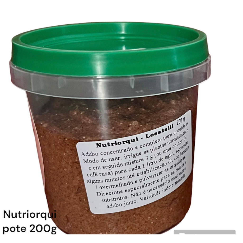 Adubo profissional Nutriorqui Locatelli - pote 200 G
