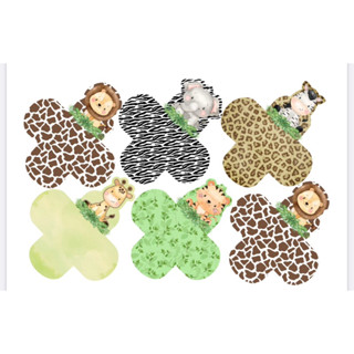 50 forminhas doce Safari - qualquer tema - Promoção - Envio rapido