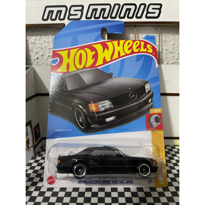 Hot Wheels Turbo 2023 - ‘89 Mercedes-Benz 560 Sec AMG