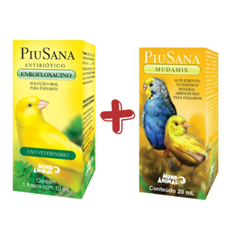 Kit PiuSana 10ml + Piusana Mudamix 20ml em Oferta na Shopee