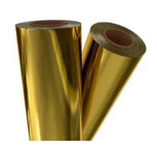 Foil Ouro - Americano - 30 Cm Largura 1 Metro