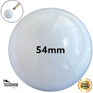 Bola Branca Bolão de Sinuca Bilhar Snooker Avulsa 54 mm Lisa