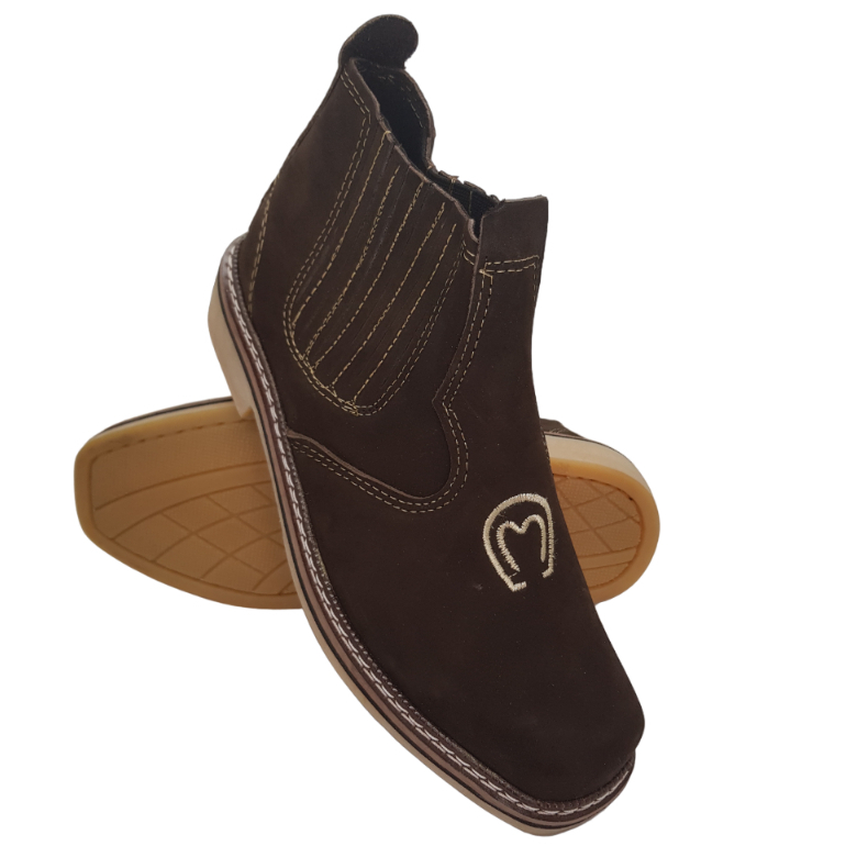 Botina Masculina Feminina Country Infantil Trabalho Menino Menina Bota Texana Chelsea