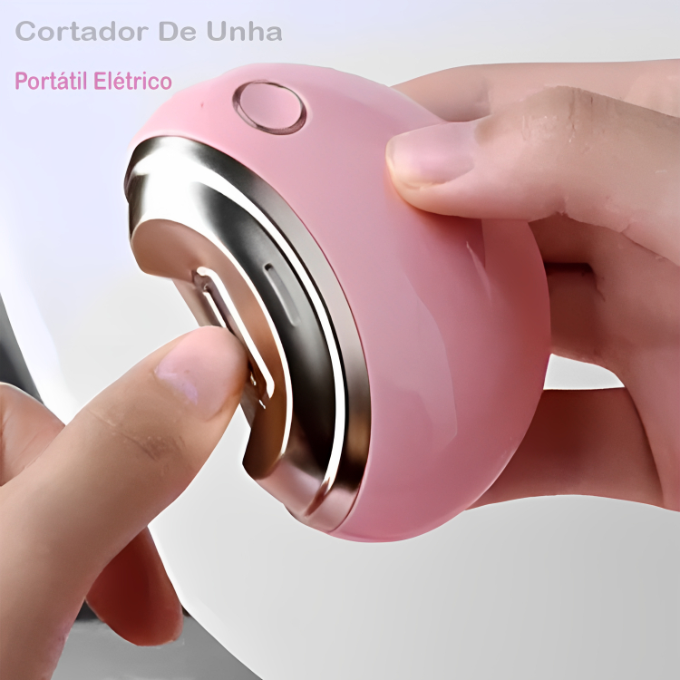 Cortador de Unhas Automático Para Uso Adulto/ Crianças/Bebê/Proteção De Dedos Manicure Recarregável