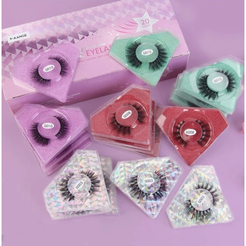 Cílios postiços kit com 5 pares