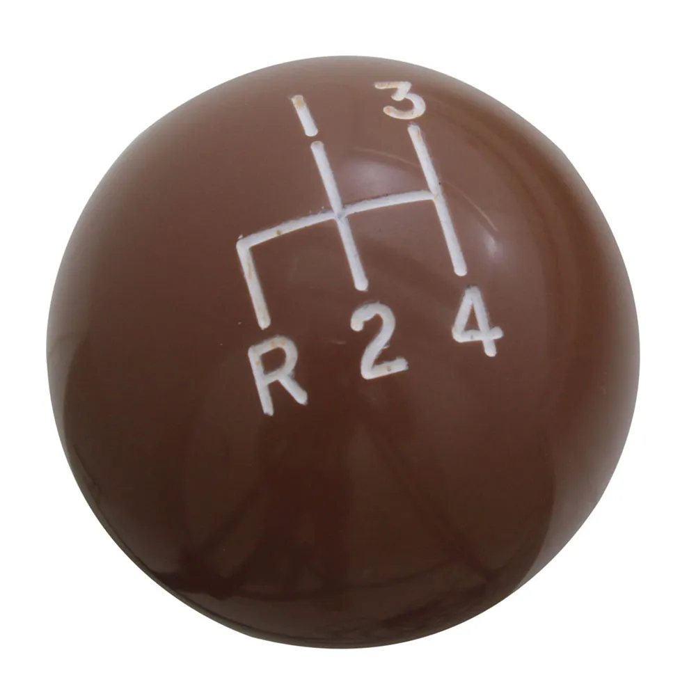bola (manopla) de cambio para opala/ caravan/ chevette marrom