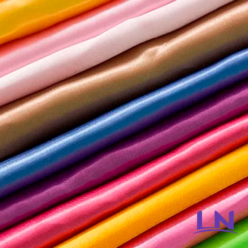 3  Metros Tecido Cetim Charmousse / Charmeuse - Várias Cores