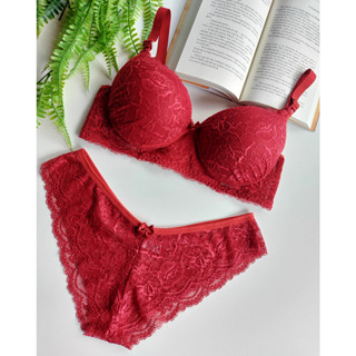 Conjunto Lingerie Plus Size Blogueirinha 46 Ao 52 / Calcinha E Suita De Bojo / Pimenta Rosa Lingerie
