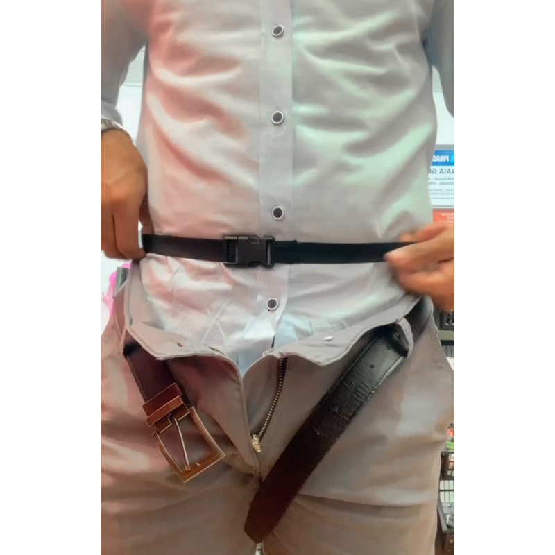 Cinto Elástico Segura Camisas Flexível Social Mantenha seu Estilo no Lugar - unissex, segura camisa