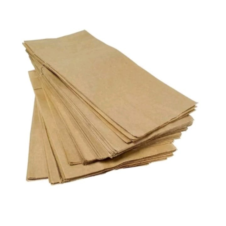 Sacos de Papel Kraft Mix Fosco 1 kg C/ Impressão VOLTE SEMPRE - 200 Unidades