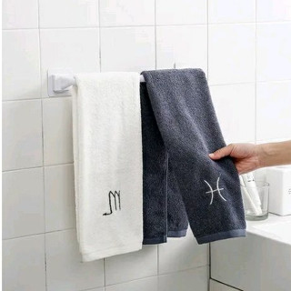 Suporte Porta Toalha Adesivo Sem Furo Banheiro Box Cozinha