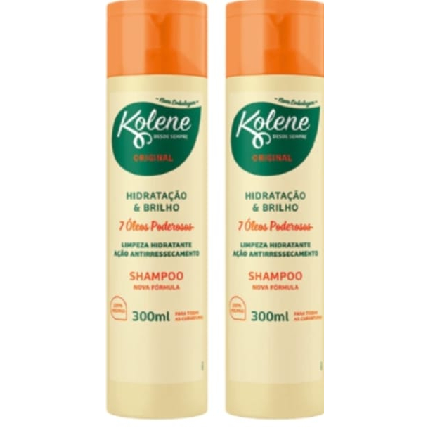 Kit C/2 Shampoo Kolene Original 300ml