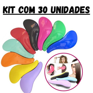 Kit 30 Escova Mágica De Desembaraçar Cabelo Atacado