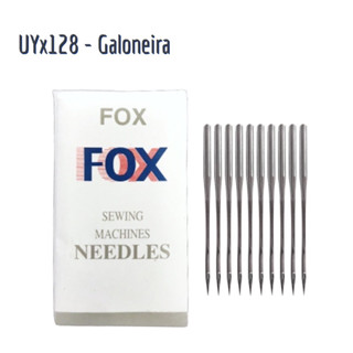 Agulha UYx128 Nº10/11/12/14/16 Galoneira Industrial c/10un. FOX
