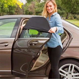 01 Capa Cortina Proteção Solar Anti Vento p Pets / Crianças Janela Carro **Tapa Vento