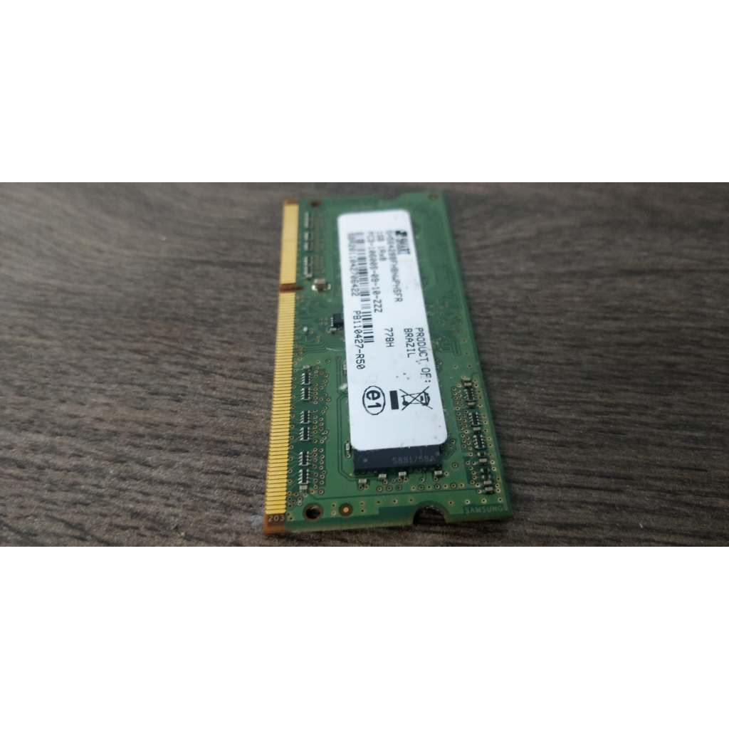 Memoria Para Notebook Smart 1gb Ddr3 Pc3 10600s