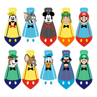 10 Gravatas Pet Shop Banho e Tosa Cachorro Cães Coleira Laços Ref 301 Best Tie Cartoons Personagens