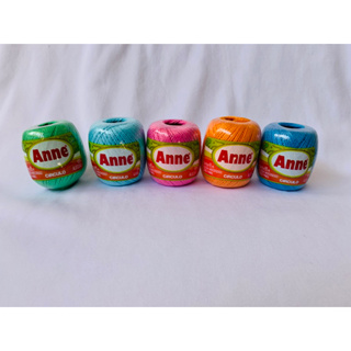 LINHA DE CROCHÊ ANNE, NOVELO PEQUENO COM 65 METROS, 25 GRAMAS, 100% ALGODÃO CÍRCULO em Oferta na Shopee