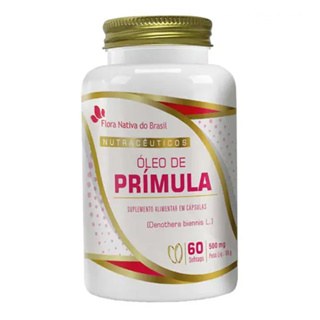 Óleo De Prímula 500mg 60 Softcaps Flora Nativa em Oferta na Shopee
